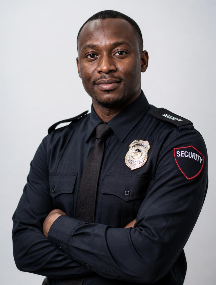 Kenyan security officer